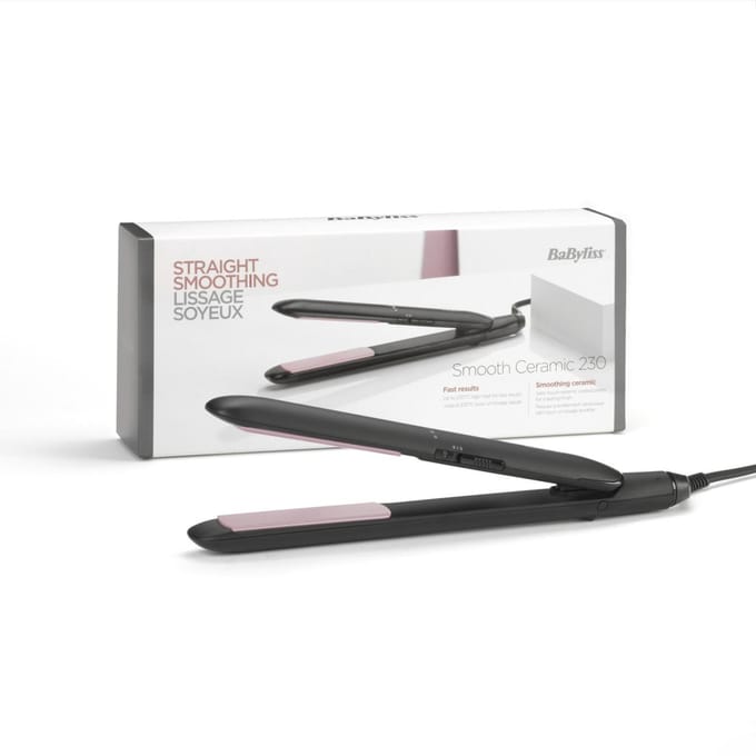 Babyliss Smooth Ceramic Stijltang - 2 temperatuurinstellingen tot 230°C - Multi-voltage