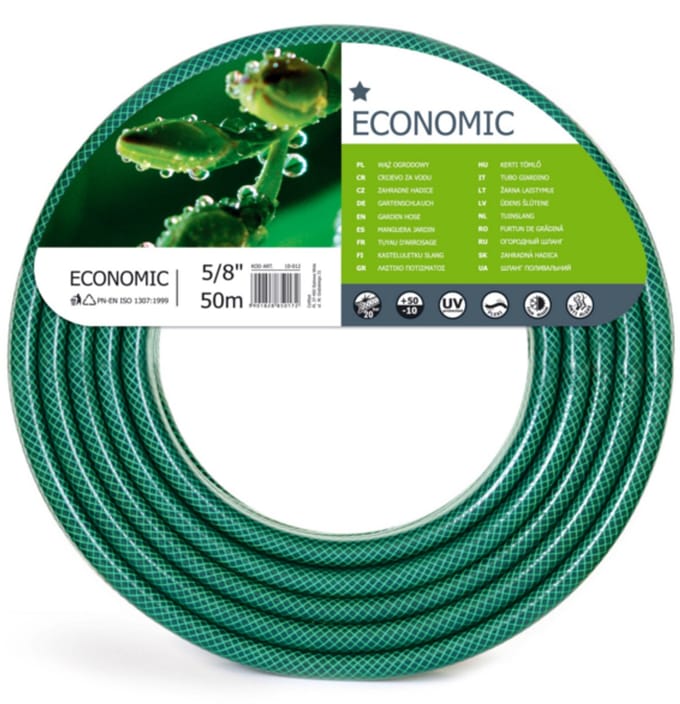 Cellfast Economic Serie - Tuinslang - 5/8" 50m - 3-Lagen - UV-bestendig