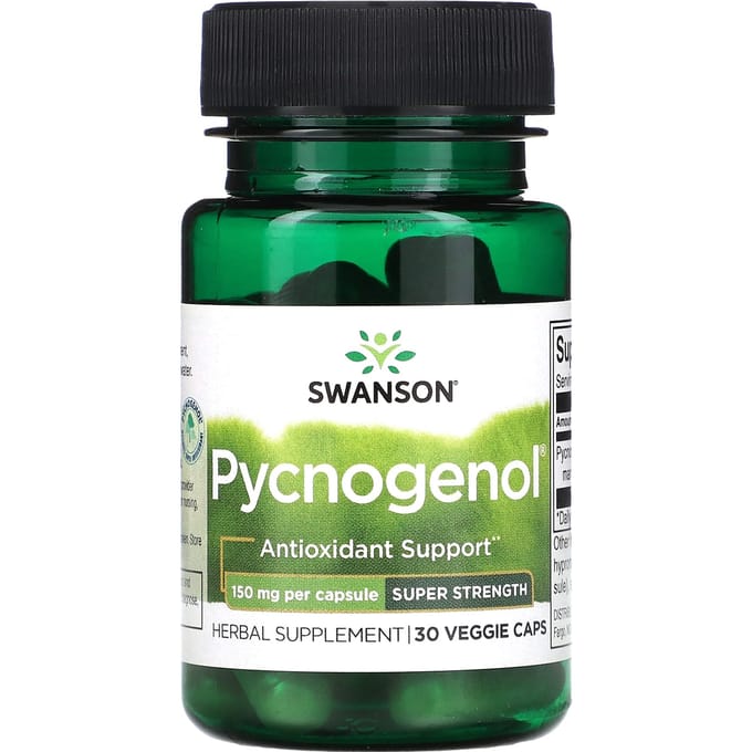 Pycnogénol, Super Puissance, 150 mg, 30 Gélules Végétales