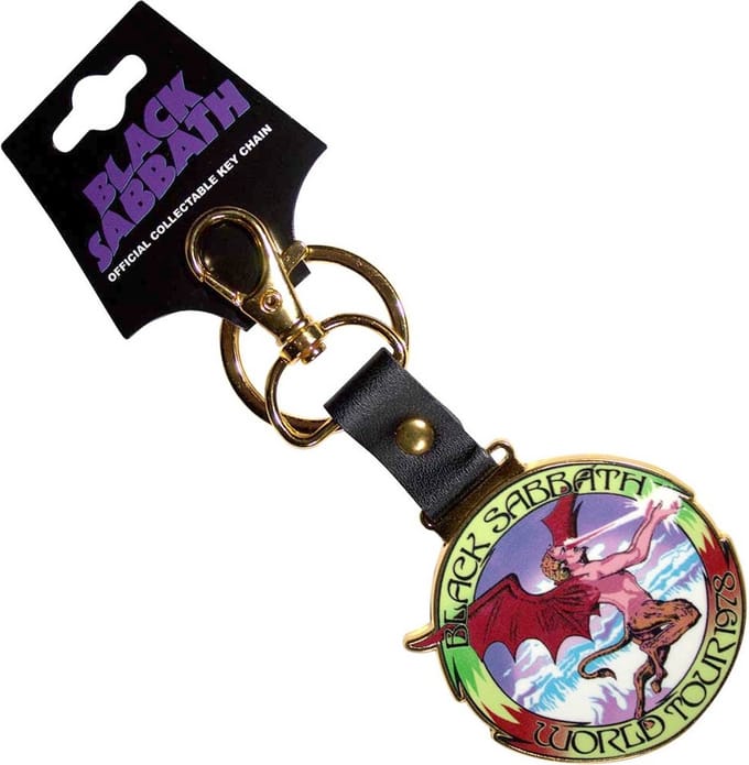 Black Sabbath - World Tour 1978 Sleutelhanger - Multicolours