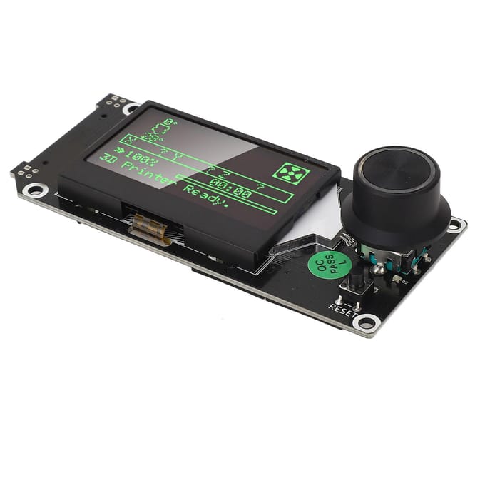 LCD Grafisch Smart Display Controlebord Mini12864 V3 3D Printer Smart Controller met Opslagkaart gray