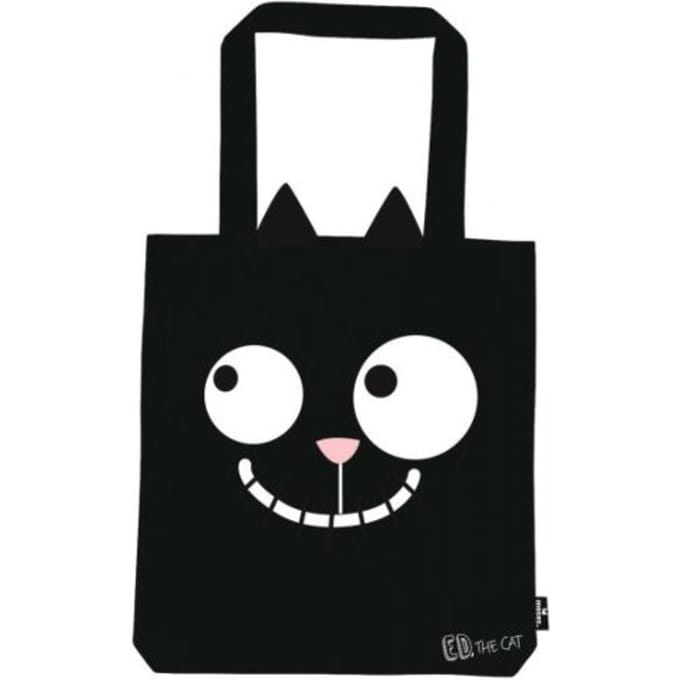 Ed, the cat katoenen tas, formaat 39 x 42 cm. - catitude