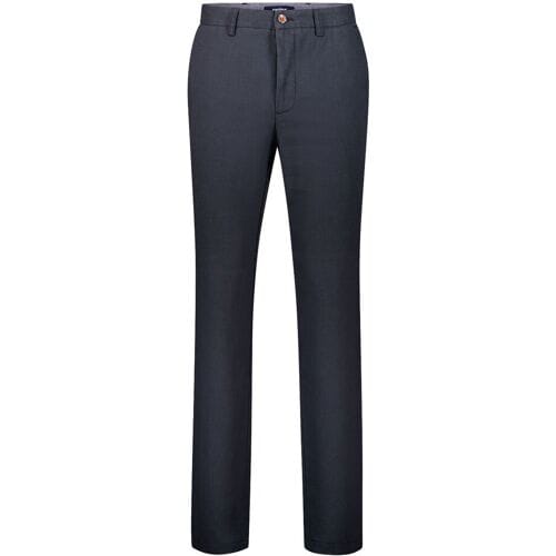 Gardeur Broek Baxter Superior Linnen Blend Cool Touch Zwart / male