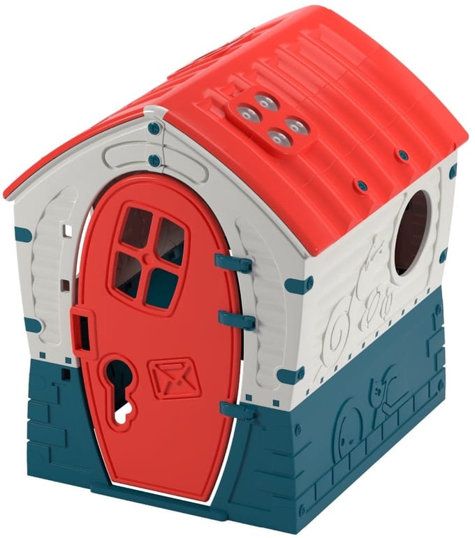 Veelkleurige plastic boomhut DROOMHUIS TWILIGHT