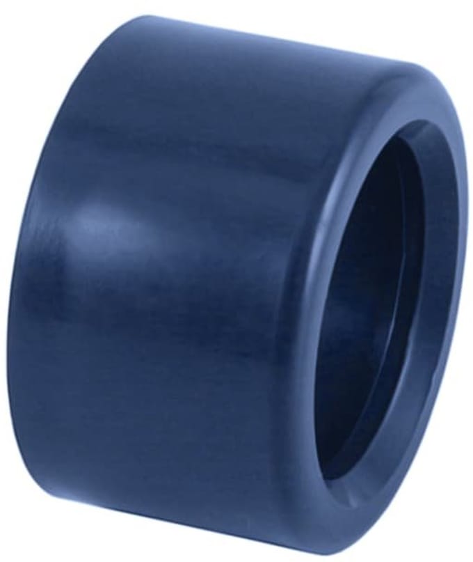 PVC Reductie 25mm x 20mm kort, PN16, PVC-U Verloopstuk