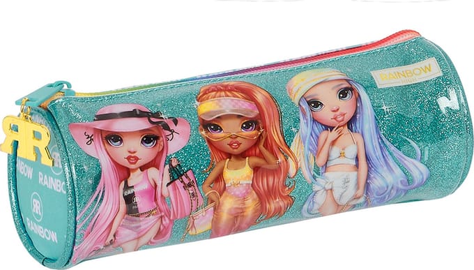 Schoolpennenzak Rainbow High Paradise Turkoois 20 x 7 x 7 cm