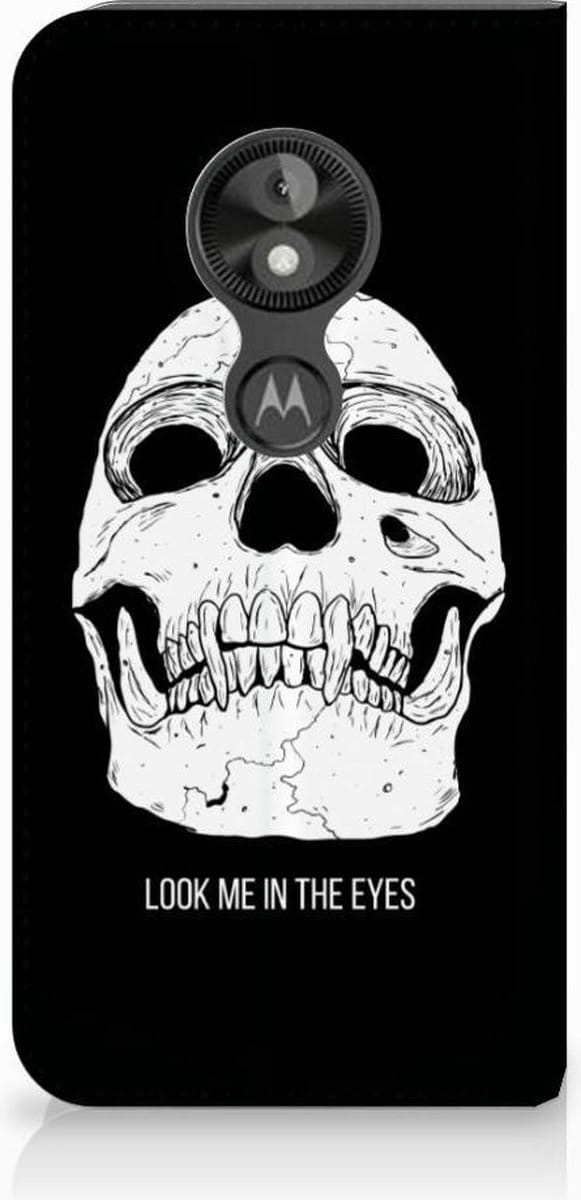 Mobiel BookCase Motorola Moto E5 Play Skull Eyes