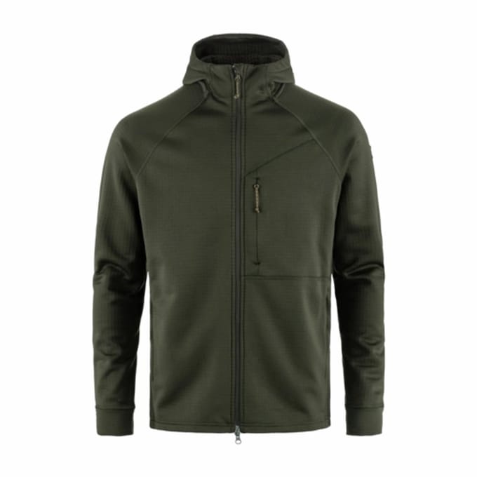 Vest Fjällräven Men Abisko Grid Fleece Deep Forest-S