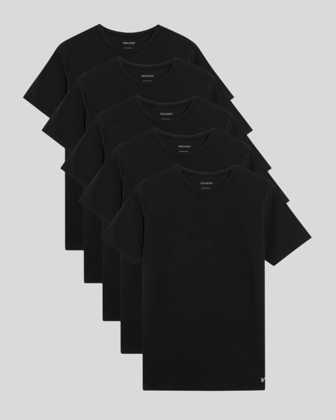 T-shirt Lyle & Scott Basic (x5)