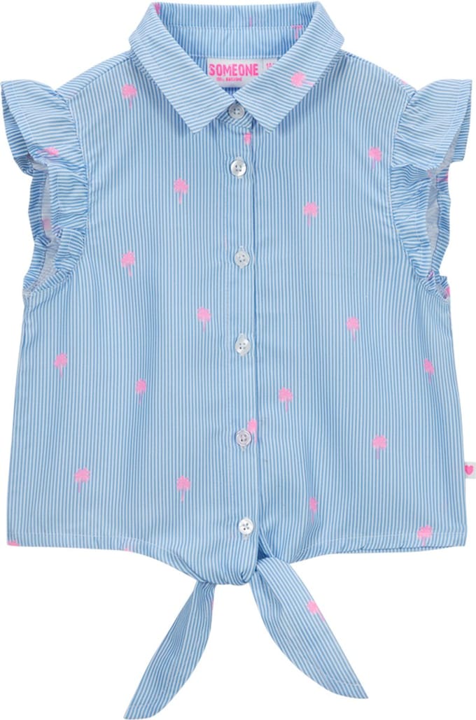 Someone FARO-SG-21-K Meisjes Blouse - ECRU