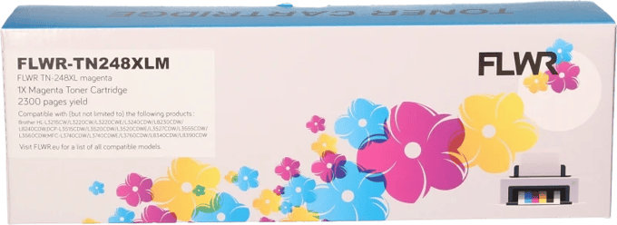 FLWR Brother TN-248XLM magenta (Huismerk (compatible))