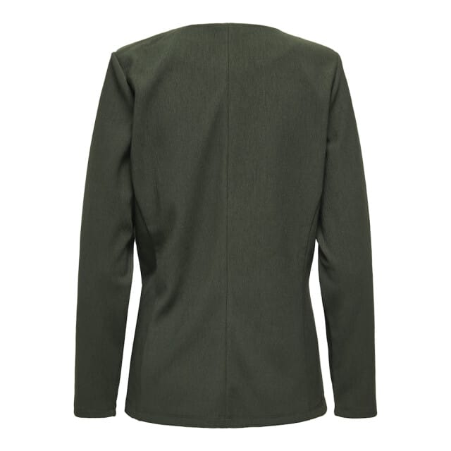 Jacqueline de Yong Jdyvilma ls wrap top jrs donker
