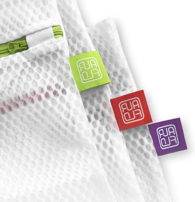 Wassen Netten - Kleding Beschermers - Kleding Beschermen - Set van 3 - Medium Formaat - Kleur Gecodeerd