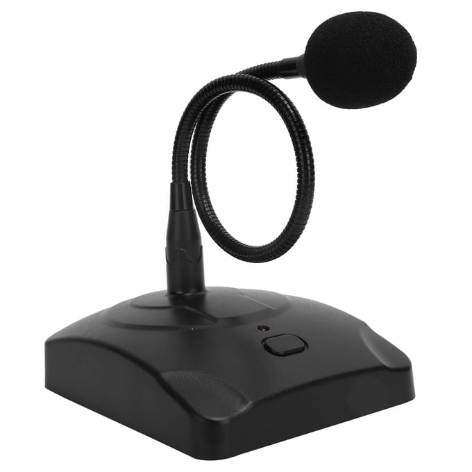 Bedrade Conferentiemicrofoon met 5m XLR-kabel Zwanenhalsmicrofoon voor Computer