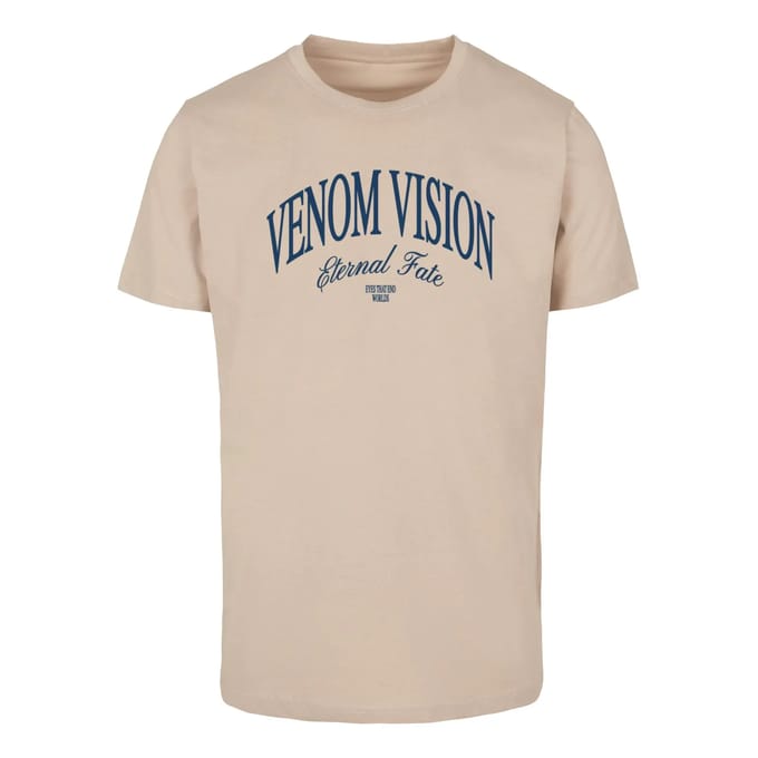 Mister Tee - Venom Vision Heren Tshirt - XL - Creme