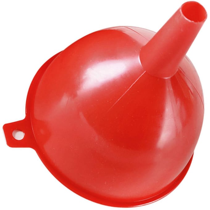 Rood Plastic Trechter Grote Diameter Verdikken Voorkomen Vervorming Olietrechters Industriële Trechter red