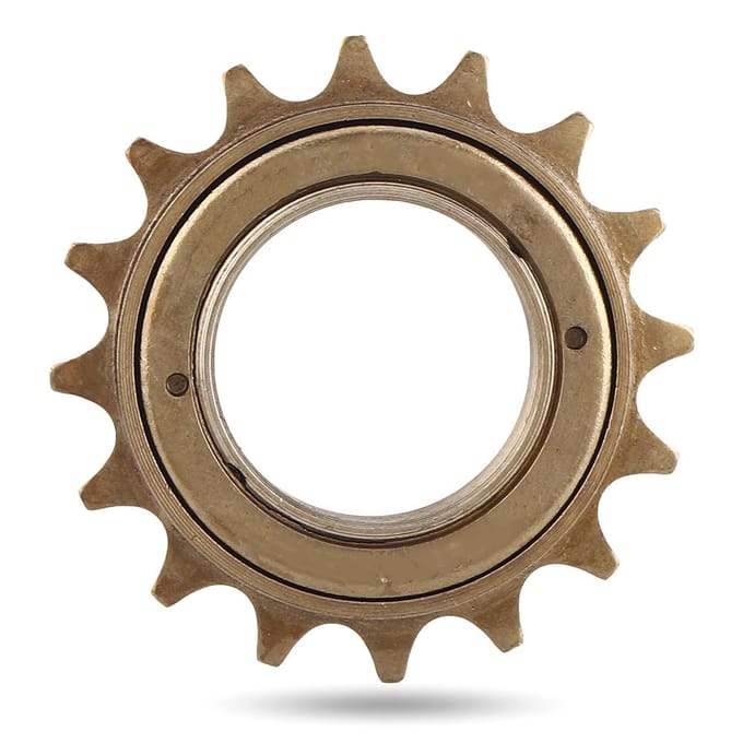 16T Metalen Single Speed Vrijloop Tandwiel Fietsaccessoire voor Mountain Road Bike beige
