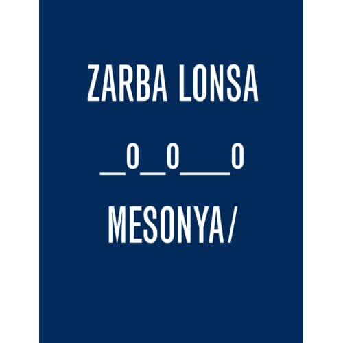 Zarba Lonsa, 0_0__0, Mesonya - Katinka Bock