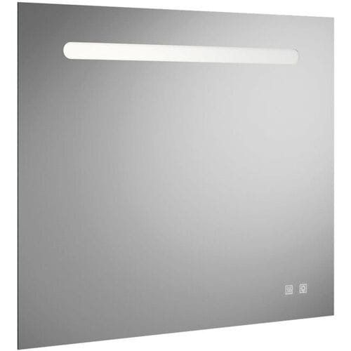 burgbad Fiumo bathroom mirror 80x70 cm with LED lighting