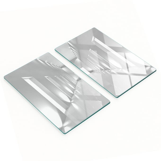 Multifunctionele decoratieve glazen panelen met print voor de hal, 2x30x52 cm