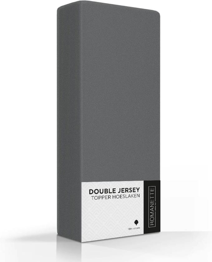 Luxe Dubbel Jersey Topper Hoeslaken