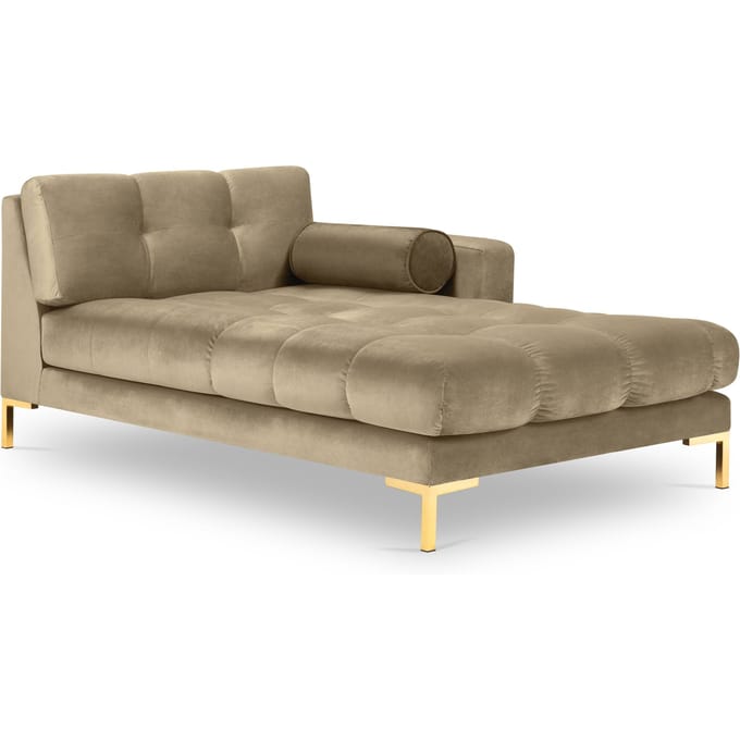 Chaise longue Bali rechts velvet | Cosmopolitan Design