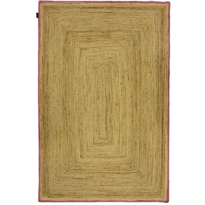 Vloerkleed Kansas handgemaakt jute | Bakero