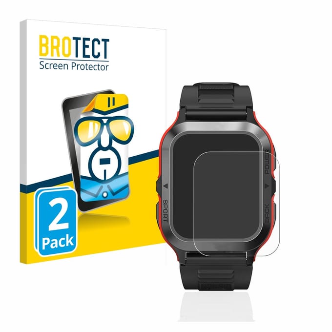 BROTECT - Screenprotector voor Kospet Tank M2 - Folie Beschermfolie transparant 2 Stuks
