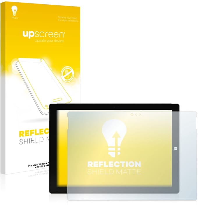 upscreen - Screenprotector voor Microsoft Surface Pro 3 - Folie Beschermfolie anti glare matte