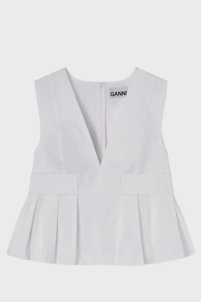 Ganni Top wit