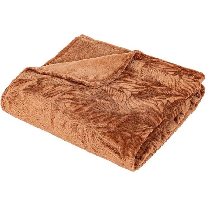 Eazy Living Plaid 180 x 230 cm Pomeline Oranje