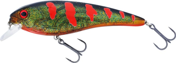 Westin Rawbite Crankbait floating 3D Motoroil Blood (15cm)