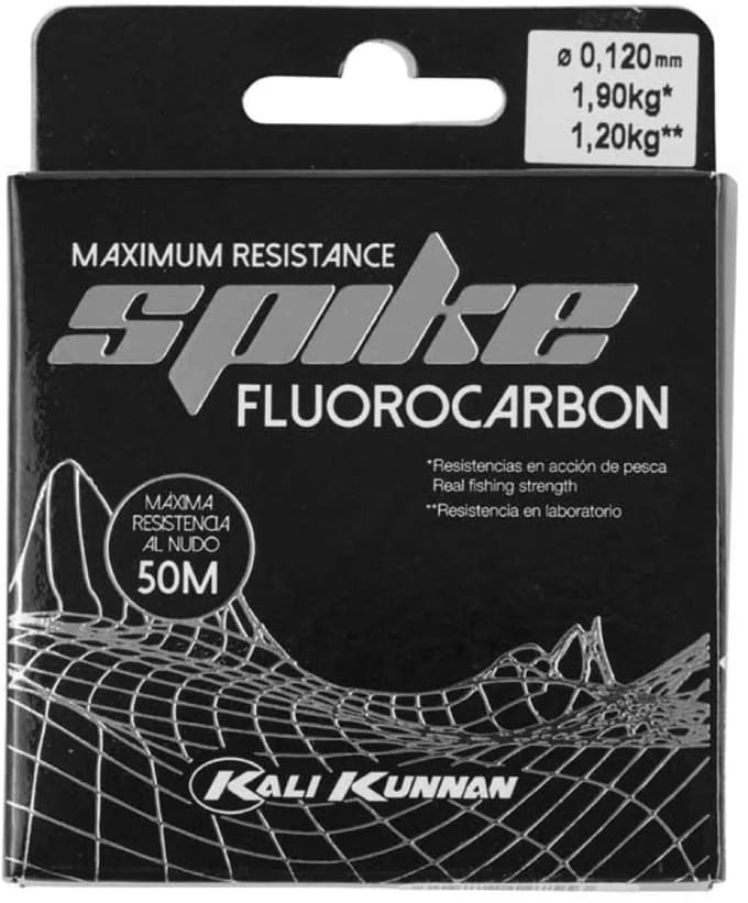 Kali Kunnan Spike Flurocarbon 50 M Transparant 0.170 mm