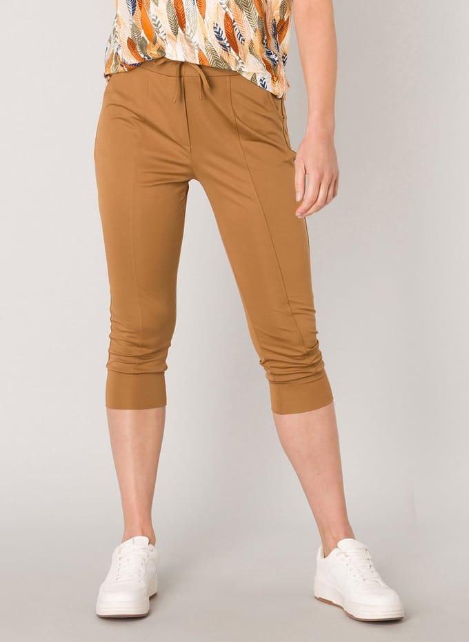 ES&SY Elly Broek - Camel - maat 44