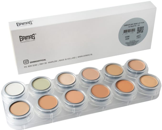 Grimas - Camouflage Pure - Palette CH