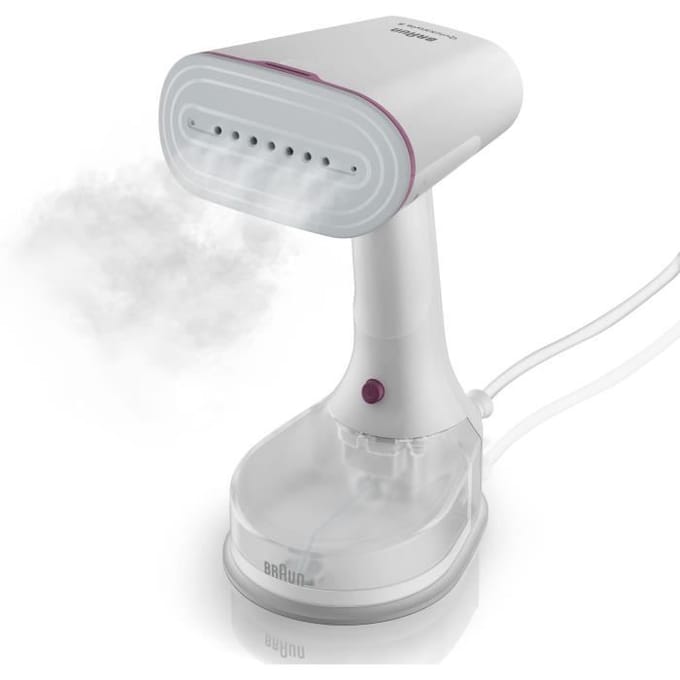 Stoomstrijkijzer - BRAUN - GS5011PU - Verticaal - 1200 W - 22 g/min - Wit / Paars