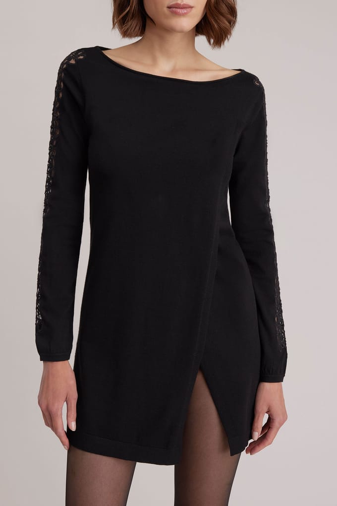 Anne Fontaine Philo Pullover Black Taglia: L | Abiti Mini Outlet | Donna | Nero