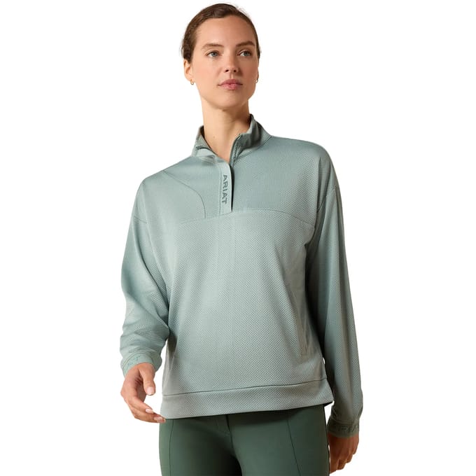 Damestrui met 1/2 rits Ariat Breathe