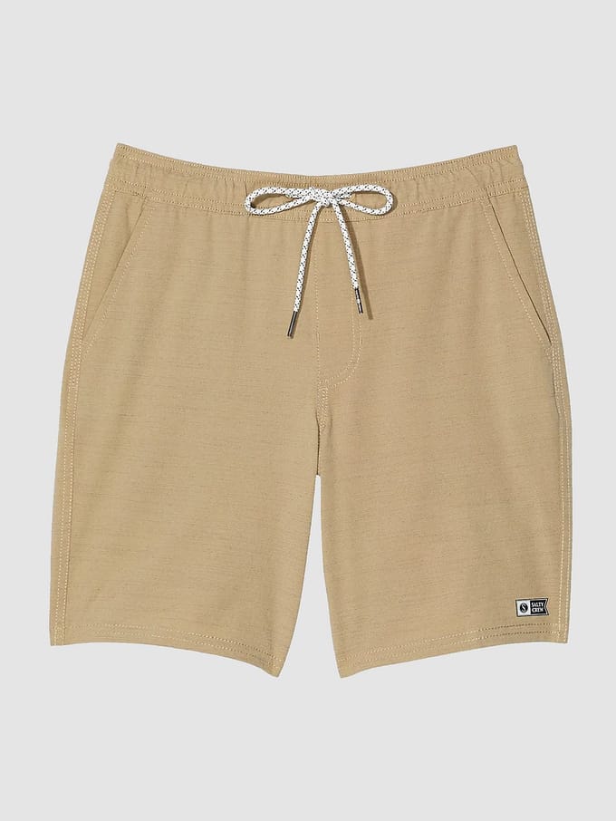 Salty Crew Drifter 2 Hybrid Elastic Kids Korte Broek bruin