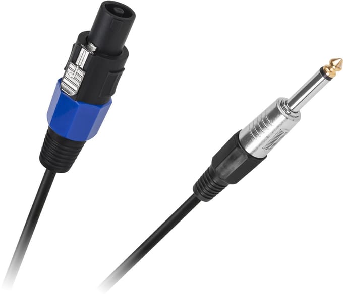 Cabletech - Audiokabel - 6,3mm JACK naar STC - 10m - Professionele Kwaliteit