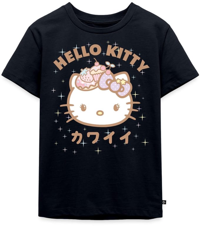 Hello Kitty Kawaii Stijlen Met Sterren Premium T Shirt Kinderen
