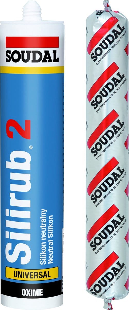 Soudal siliconenkit Silirub 2