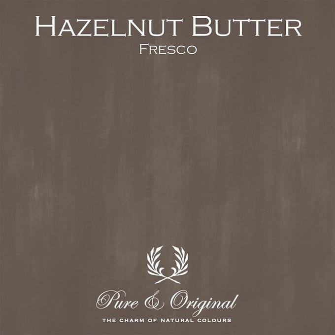 Pure & Original Fresco Kalkverf Hazelnut Butter 1 L