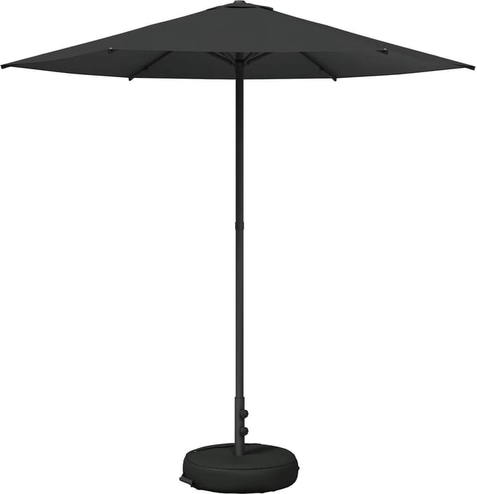 vidaXL - Tuinparasol - met - voet - Rechthoekig - 2,3 - x - 2,3 - m - Polyester