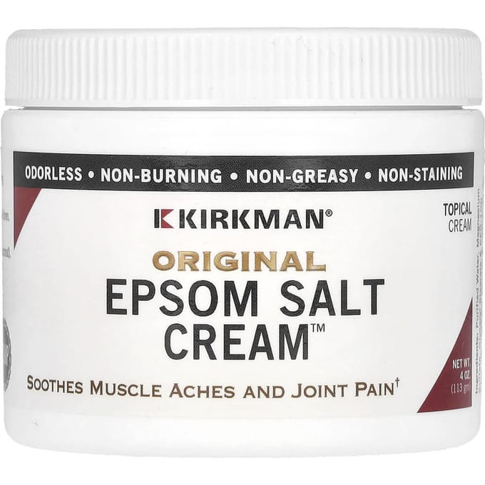 Crème au Sel d'Epsom Originale, 4 oz (113 g)