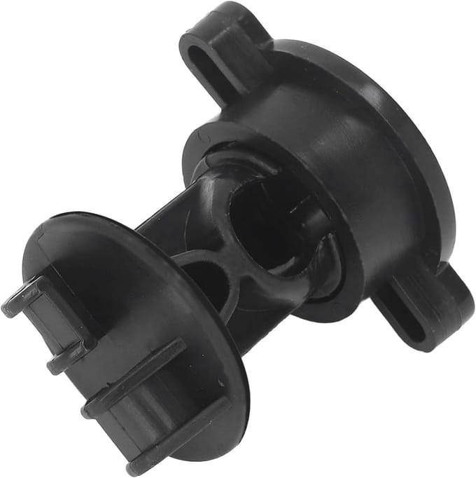 Hek Isolator - Draad Isolator - Veilige Omheining - Bout Type - 55x48mm - Zwart
