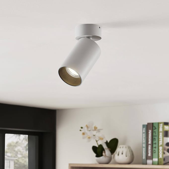Arcchio - buitenspot - 1licht - aluminium - H: 13.2 cm - GU10 - wit