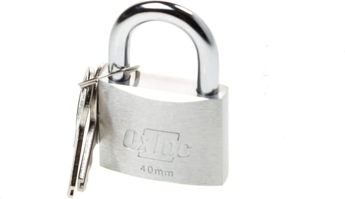 Hangslot Oxloc Alu 40mm