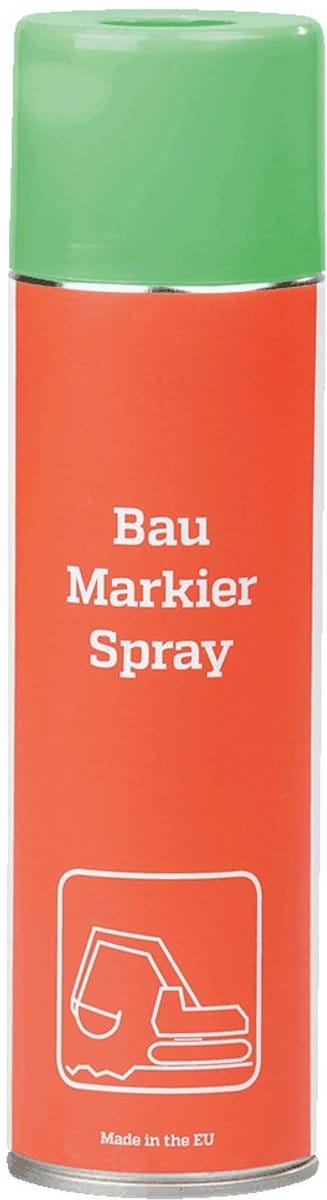 Bouwplaatsmarkeerverf, groen, 500 ml