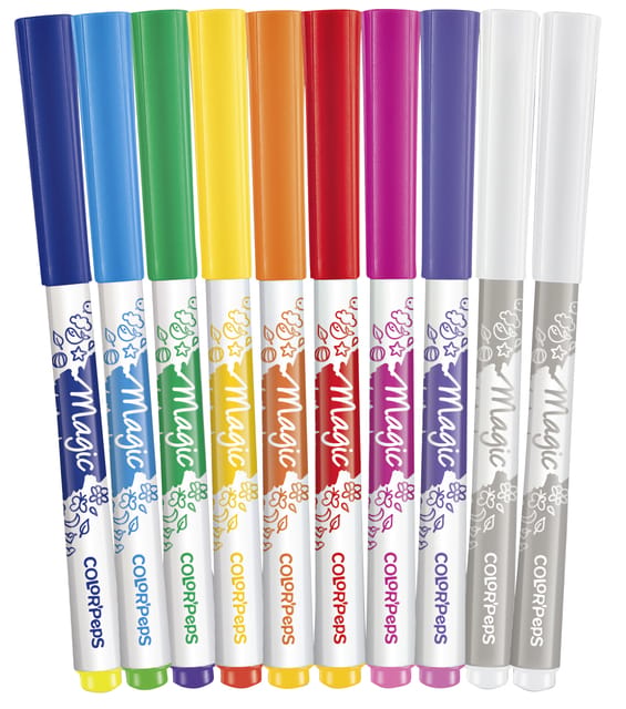 Maped Color'Peps Magic Viltstiften 8 Kleuren + 2 Magic Stiften